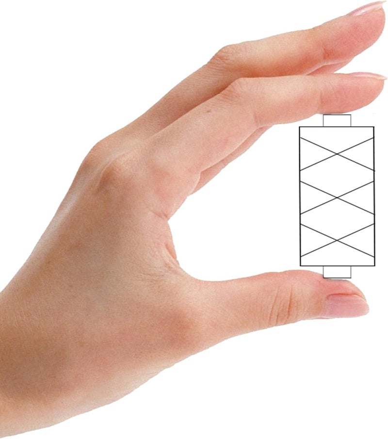 simthread Natural All Purpose Thread Polyester 400Y - 2 Pack - - Image 3